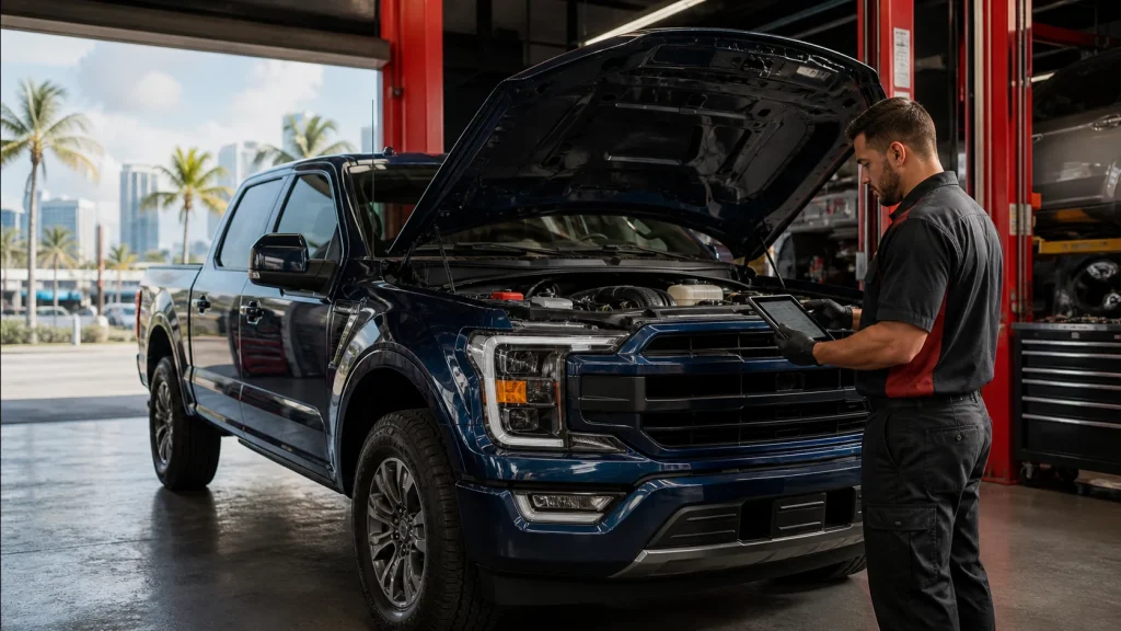 Servicio automotriz para vehículos Ford en Hialeah