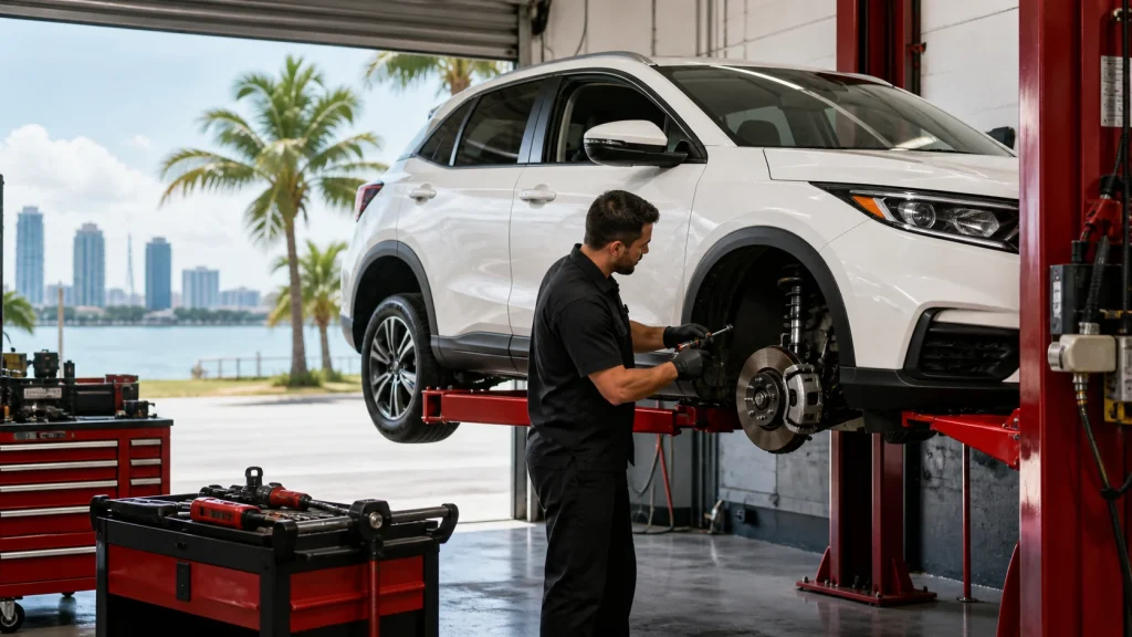 Servicio automotriz para vehículos Honda en Hialeah