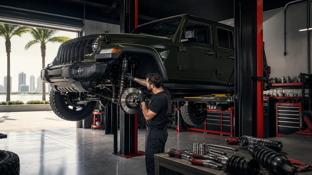 Servicio automotriz para vehículos Jeep en Hialeah