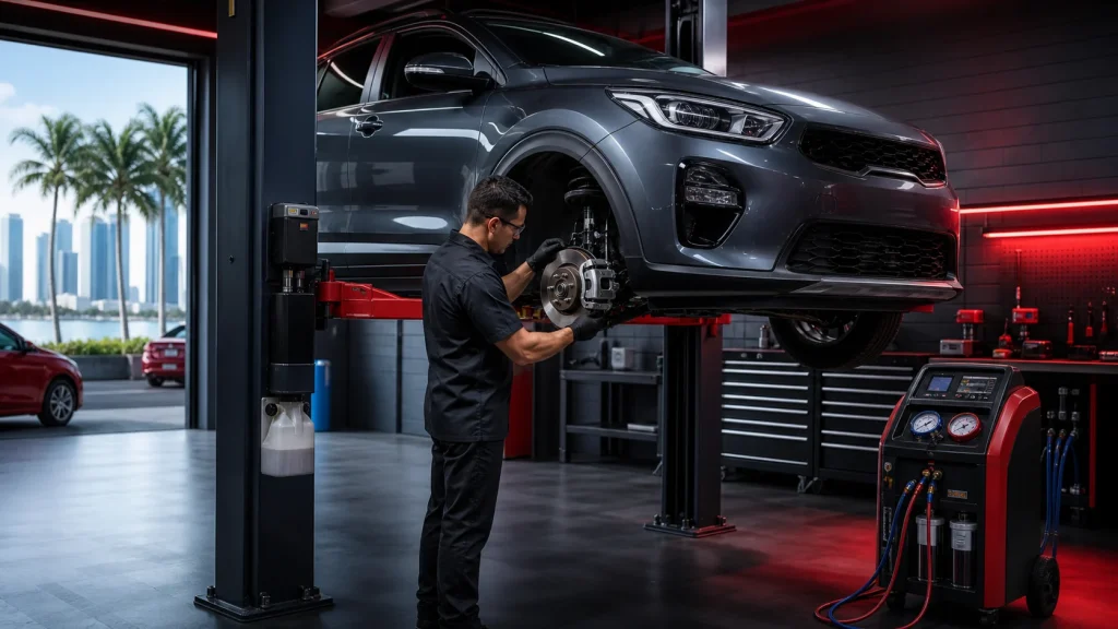 Automotive service for Kia vehicles in Hialeah