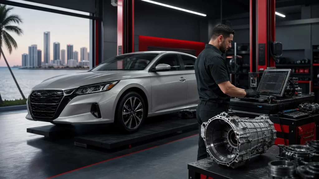 Servicio automotriz para vehículos Nissan en Hialeah