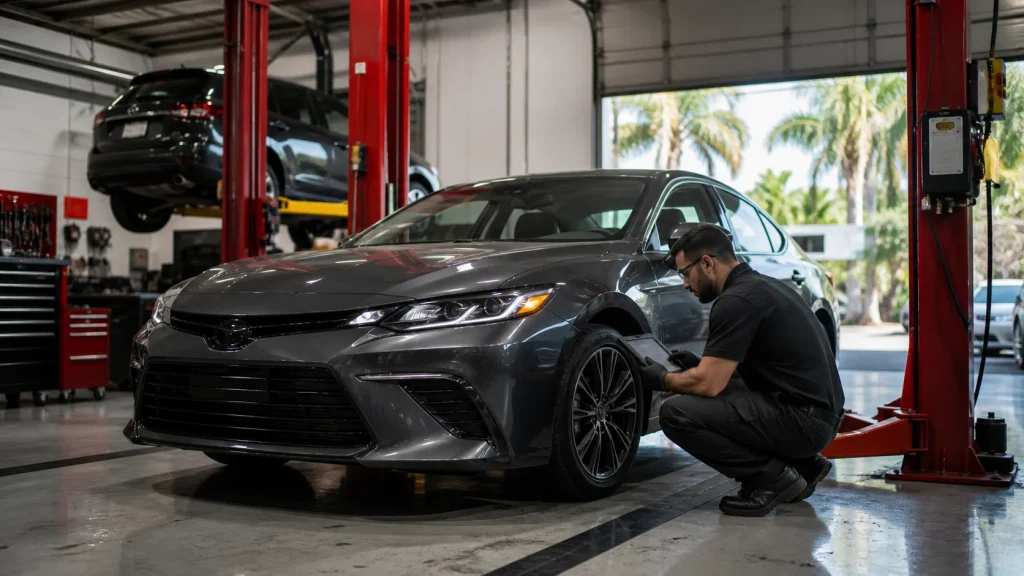Servicio automotriz para vehículos Toyota en Hialeah