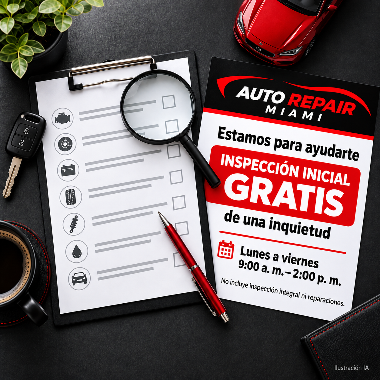 Informe de inspección del auto: preguntas para decidir antes de reparar